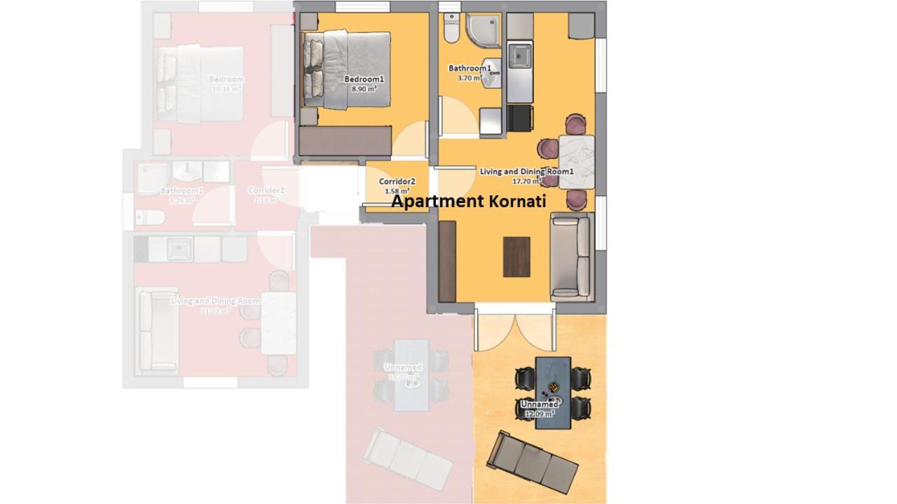 Apartmani Villa Lilliana Tribalj Extérieur photo